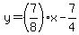 y=%287%2F8%29x-7%2F4