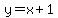 y=x+%2B1