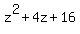 z%5E2%2B4z%2B16