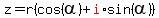 z+=+r%28cos%28alpha%29+%2B+red%28i%29%2Asin%28alpha%29%29
