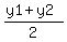 %09%28y1%2By2%29%2F2