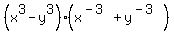 %0D%0A%28x%5E3+-+y%5E3%29%28x%5E%28-3%29+%2B+y%5E%28-3%29%29
