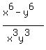 %0D%0A%28x%5E6-y%5E6%29%2F%28x%5E3y%5E3%29
