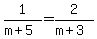 %0D%0A1%2F%28m%2B5%29=2%2F%28m%2B3%29%0D%0A
