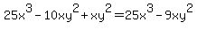 %0D%0A25x%5E3-10xy%5E2%2Bxy%5E2=25x%5E3-9xy%5E2%0D%0A
