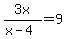 %0D%0A3x%2F%28x-4%29=+9%0D%0A