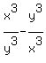 %0D%0Ax%5E3%2Fy%5E3-y%5E3%2Fx%5E3