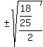 %22%22%2B-sqrt%28%2818%2F25%29%2F2%29
