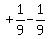 %22%22%2B1%2F9-1%2F9