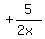 %22%22%2B5%2F%282x%29