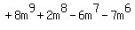 %22%22%2B8m%5E9%2B2m%5E8-6m%5E7-7m%5E6