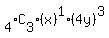 %22%22%5B4%5DC%5B3%5D%28x%29%5E1%284y%29%5E3