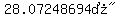%2228.07248694%B0%22