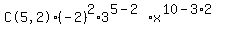%22C%285%2C2%29%22%28-2%29%5E2%2A3%5E%285-2%29x%5E%2810-3%2A2%29