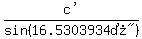 %22c%27%22%2Fsin%28%2216.5303934%B0%22%29