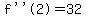 %22f%27%27%282%29%22=+32