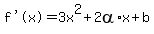 %22f%27%28x%29%22=3x%5E2%2B2alpha%2Ax%2Bb