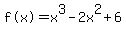 %22f%28x%29%22=+x%5E3+-+2x%5E2+%2B+6
