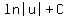 %22ln%7Cu%7C%22%2BC