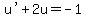 %22u%27%22%2B2u=-1