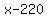 %22x-220%22