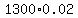 %241300%2A0.02
