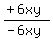 %28%22%22+%2B+6xy%29%2F%28-6xy%29