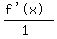 %28%22f%27%28x%29%22%29%2F%281%29