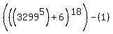 %28%28%283299%5E5%29%2B6%29%5E18%29-%281%29%29%2F112