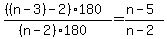 %28%28%28n-3%29-2%29%2A180%29%2F%28%28n-2%29%2A180%29=%28n-5%29%2F%28n-2%29