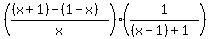 %28%28%28x%2B1%29-%281-x%29%29%2Fx%29%2A%281%2F%28%28x-1%29%2B1%29%29%29