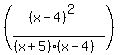 %28%28%28x-4%29%5E2%29%2F%28%28x%2B5%29%28x-4%29%29%29