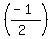 %28%28-1%29%2F%282%29%29