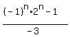 %28%28-1%29%5En%2A2%5En-1%29%2F%28-3%29