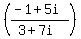 %28%28-1%2B5i%29%2F%283%2B7i%29%29