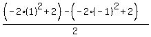 %28%28-2%281%29%5E2%2B2%29-%28-2%28-1%29%5E2%2B2%29%29%2F2