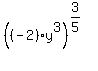 %28%28-2%29%2Ay%5E3%29%5E%283%2F5%29