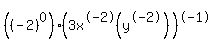 %28%28-2%29%5E0%29%283x%5E-2%28y%5E-2%29%29%5E-1