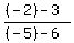 %28%28-2%29-3%29%2F%28%28-5%29-6%29