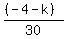 %28%28-4-k%29%29%2F30