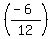 %28%28-6%29%2F12%29