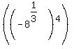 %28%28-8%5E%281%2F3%29%29%5E4%29%29