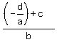 %28%28-d%2Fa%29%2Bc%29%2Fb