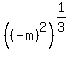 %28%28-m%29%5E2%29%5E%281%2F3%29