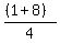 %28%281%2B8%29%29%2F4