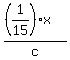 %28%281%2F15%29x%29%2Fc