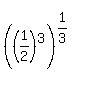%28%281%2F2%29%5E3%29%5E%281%2F3%29