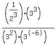 %28%281%2F2%5E3%29%2A%283%5E3%29%29%2F%28%283%5E2%29%2A%283%5E-6%29%29