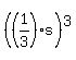 %28%281%2F3%29s%29%5E3