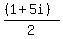 %28%281+%2B+5i%29%29%2F2